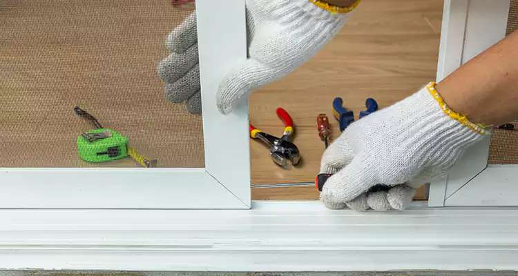 Sliding Glass Door Off Rails Repair in Rockledge, FL